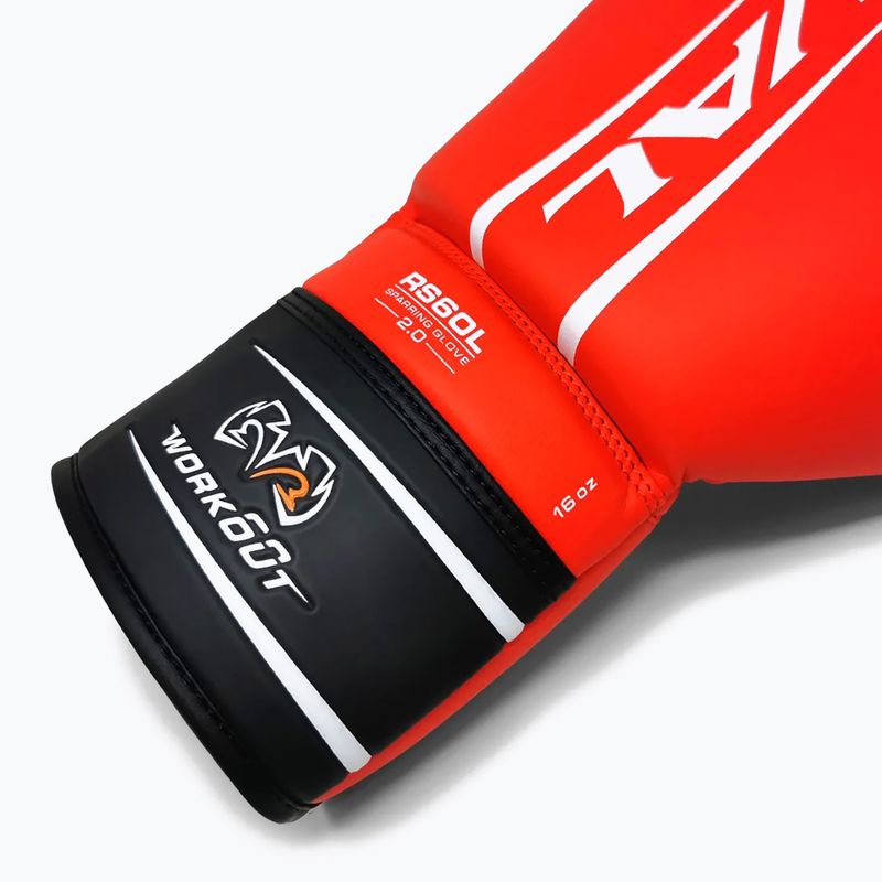 Boxing gloves Rival RS60 red 4
