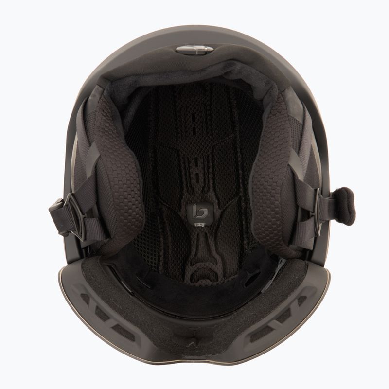 Bollé X-Fusion tungsten black matte/photochromic gold ski helmet 5