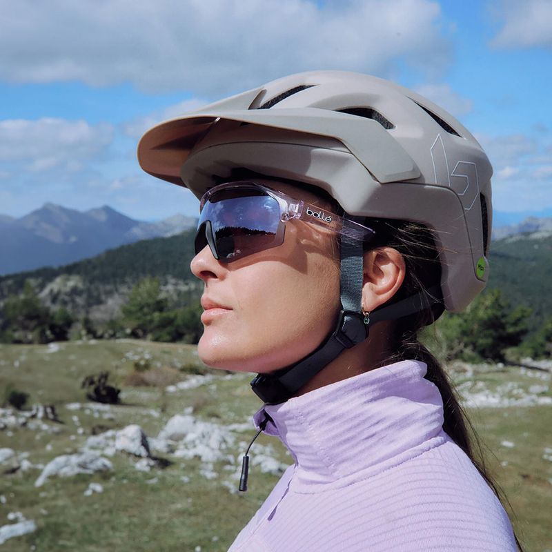 Bollé Lightshifter astro purple crystal/tns gun sunglasses 5