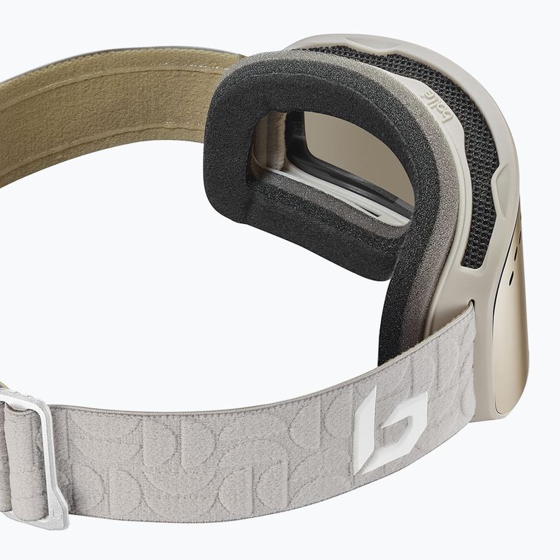 Ski goggles Bollé Nevada Small stockholm sand matte/gold 2