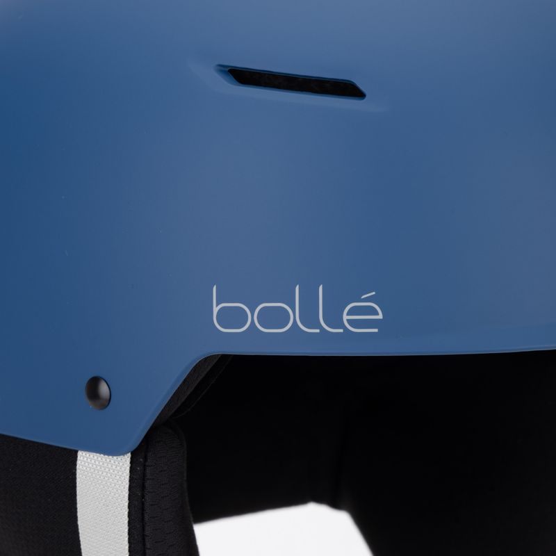Children's ski helmet Bollé Keystone Youth blue matte 8