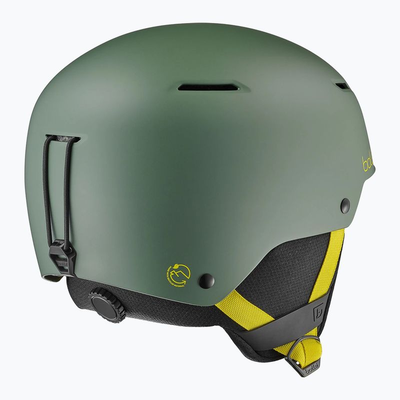 Children's ski helmet Bollé Keystone Youth olive matte 12