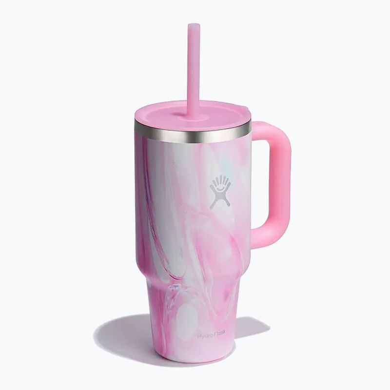 Hydro Flask Travel Tumbler Jelly thermal mug 945 ml pink swirl 2