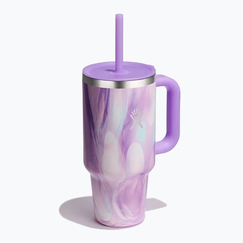 Hydro Flask Travel Tumbler Jelly thermal mug 945 ml purple swirl 2
