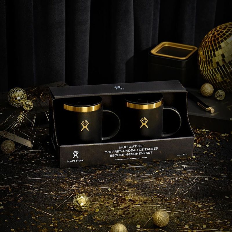 Thermal mug set Hydro Flask 2 pcs. 350 ml black tie 7