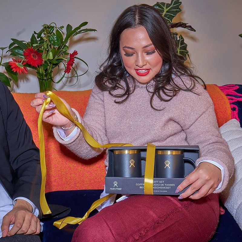 Thermal mug set Hydro Flask 2 pcs. 350 ml black tie 8