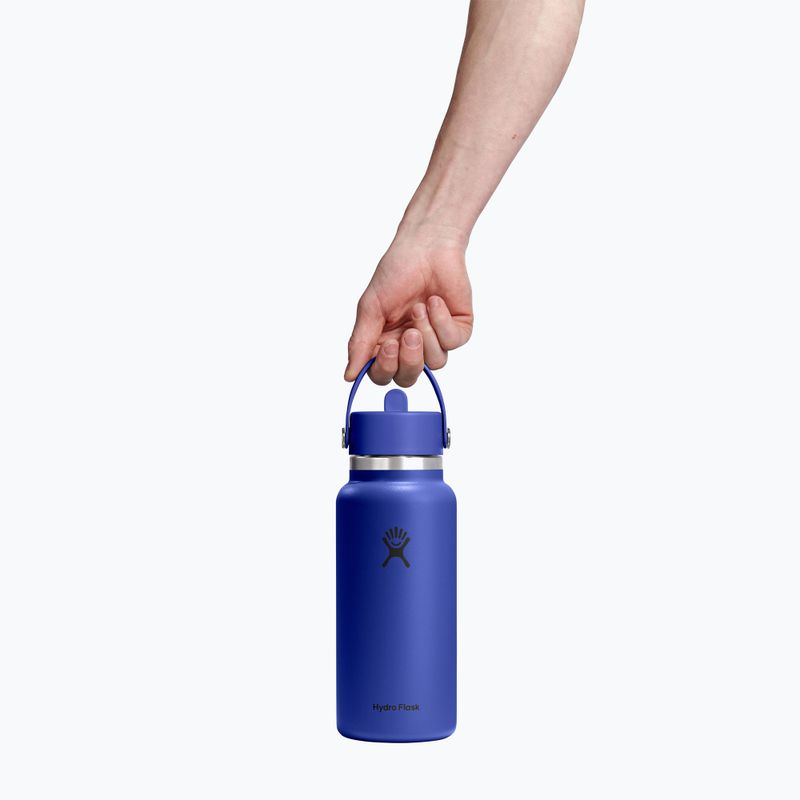 Thermal bottle Hydro Flask Wide Flex Straw 946 ml capri blue 3