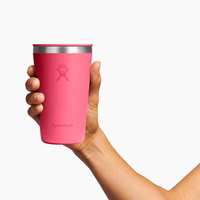 Thermal mug Hydro Flask All Around Tumbler Press-In LID 470 ml popstar pink 3
