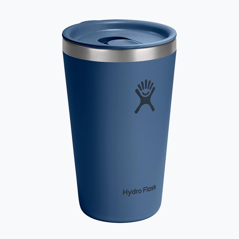 Thermal mug Hydro Flask All Around Tumbler Press-In LID 470 ml harbor blue 2