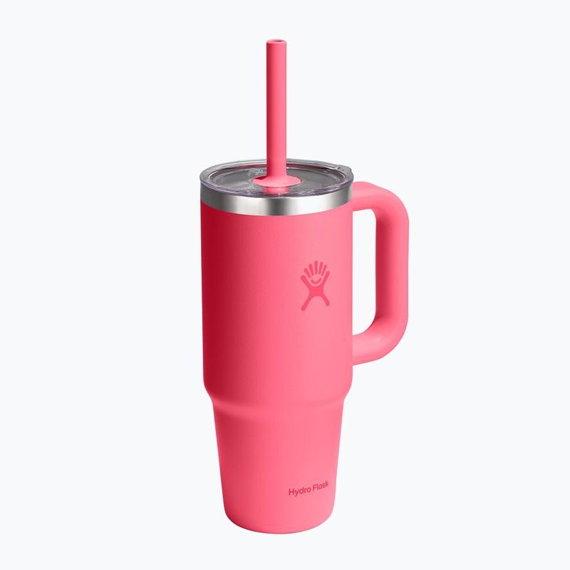 Mug Hydro Flask Travel Tumbler Clear Lid 710 ml popstar pink 2