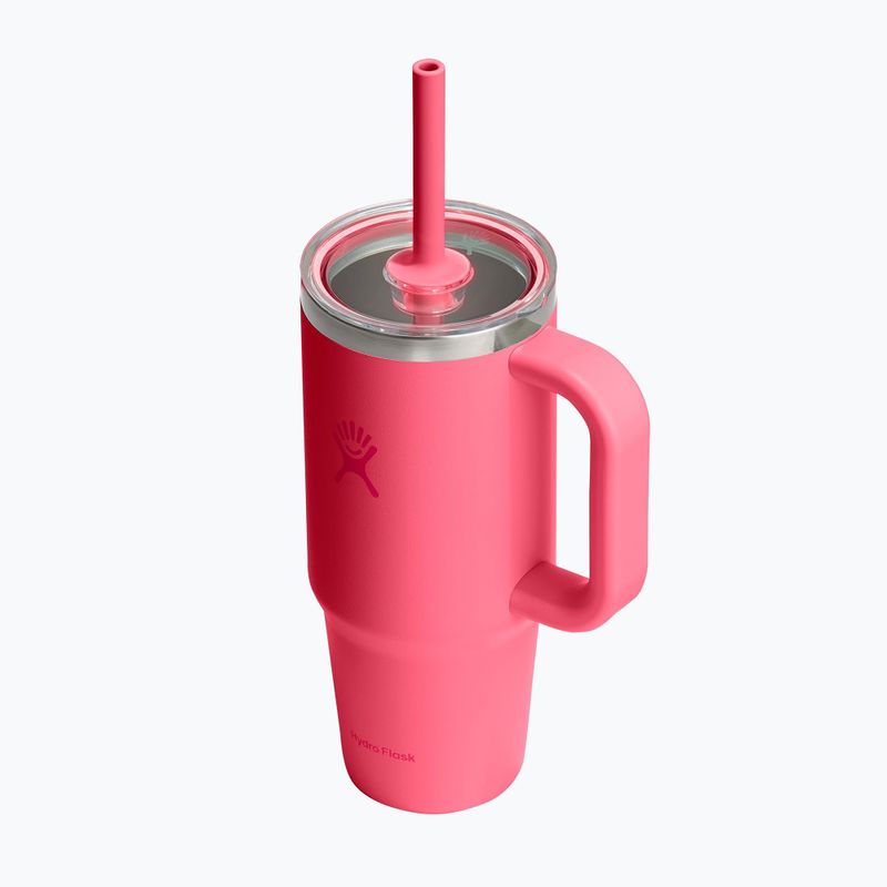 Mug Hydro Flask Travel Tumbler Clear Lid 710 ml popstar pink 3