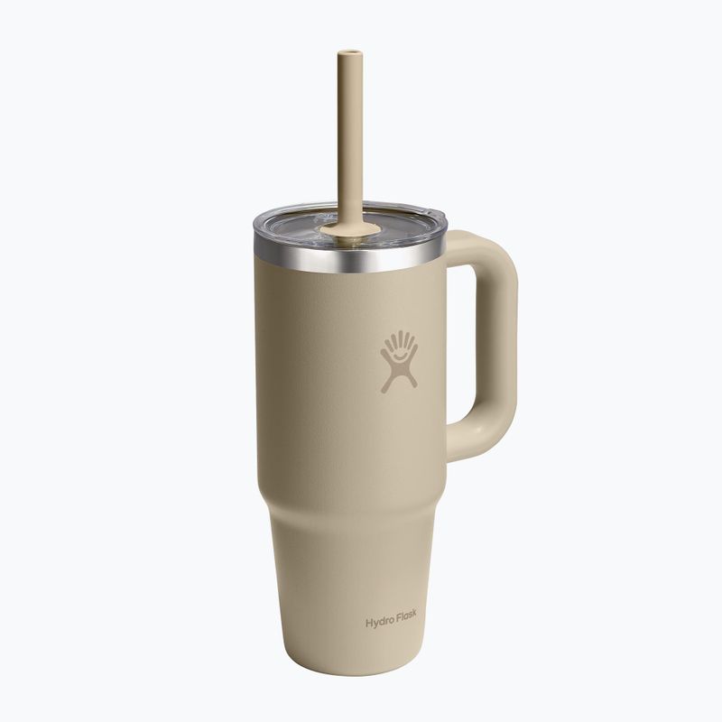 Mug Hydro Flask Travel Tumbler Clear Lid 710 ml oat 2