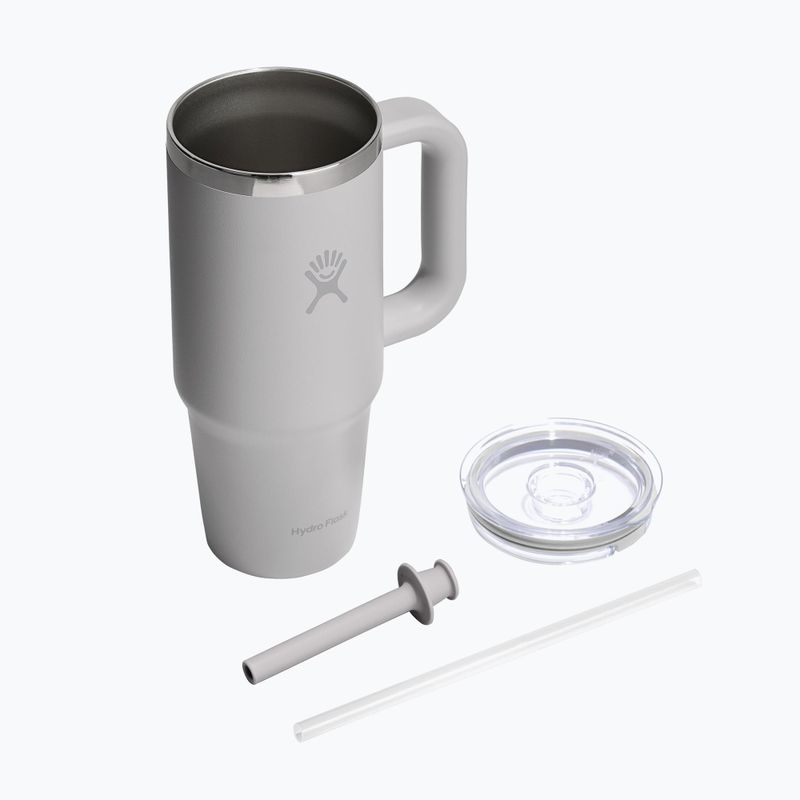 Mug Hydro Flask Travel Tumbler Clear Lid 710 ml birch 4