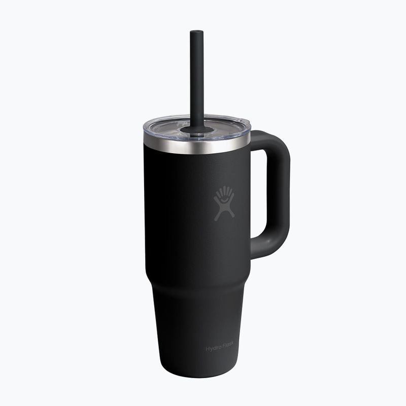Mug Hydro Flask Travel Tumbler Clear Lid 710 ml black 2