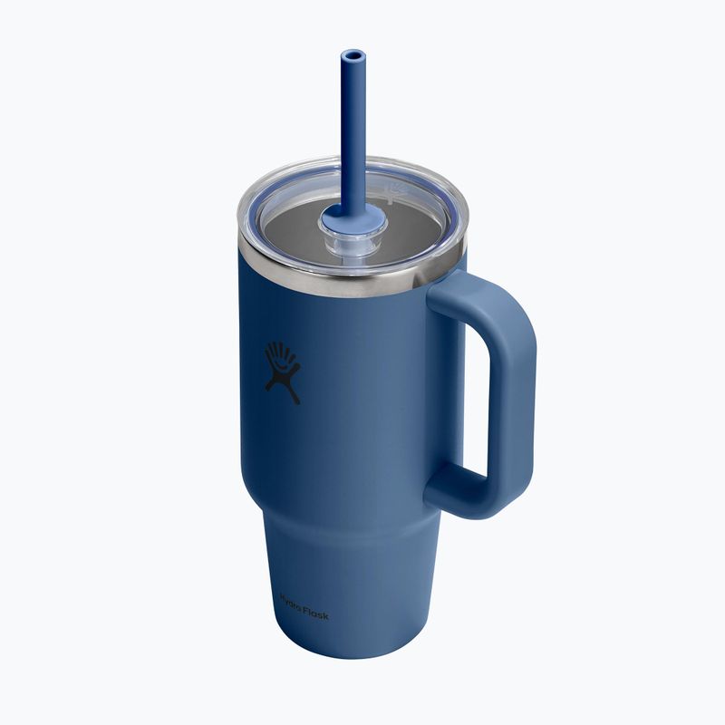 Thermal mug Hydro Flask Travel Tumbler Clear LID 945 ml harbor blue 3