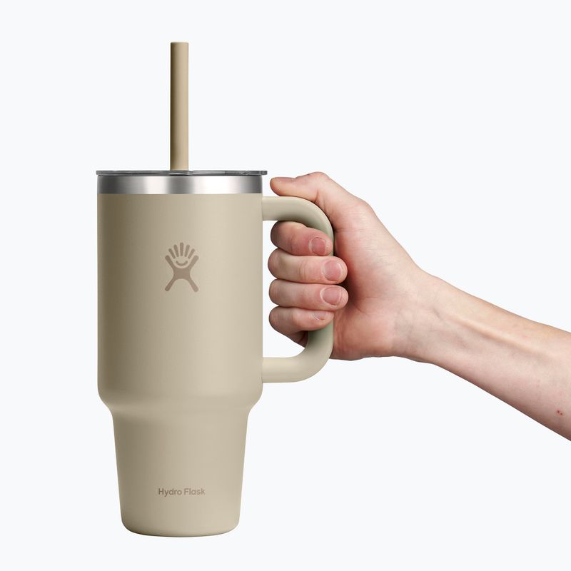 Thermal mug Hydro Flask Travel Tumbler Clear LID 945 ml oat 5