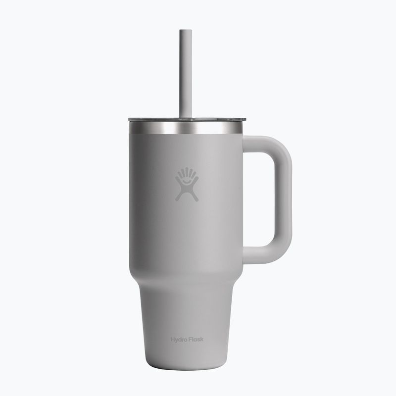 Thermal mug Hydro Flask Travel Tumbler Clear Lid birch