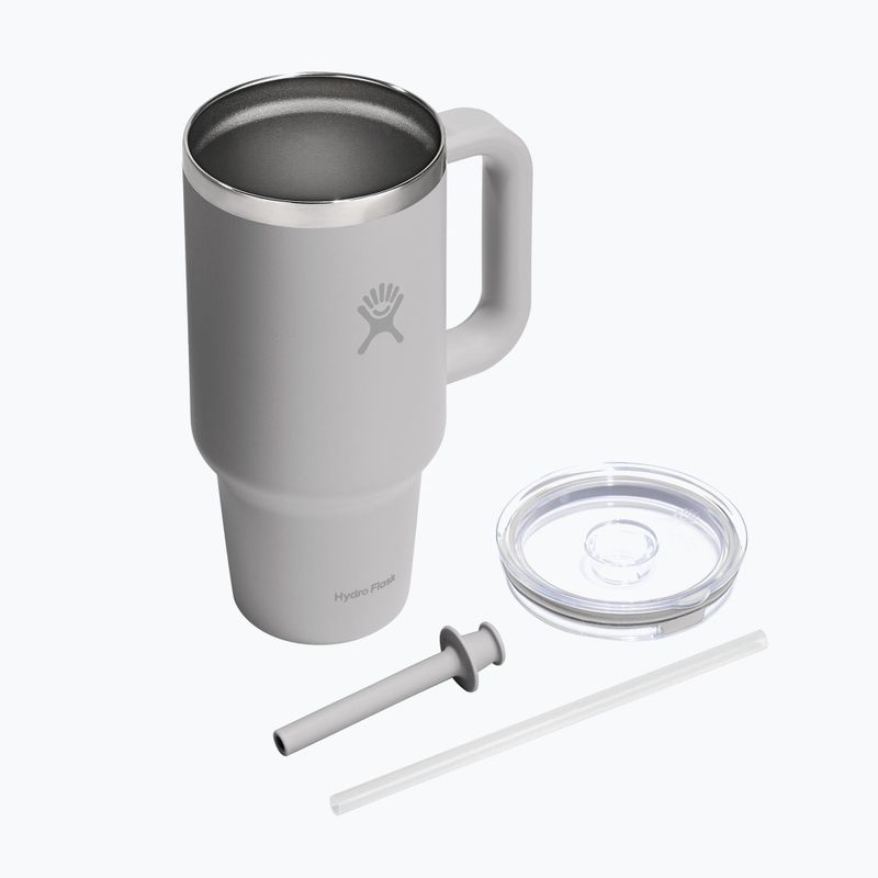 Thermal mug Hydro Flask Travel Tumbler Clear Lid birch 3
