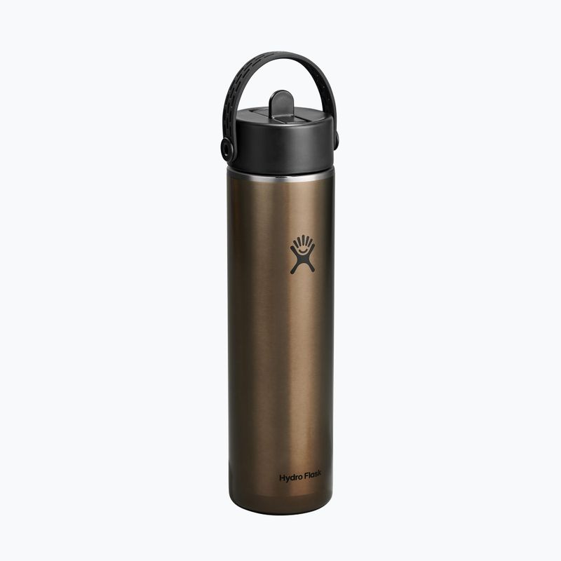 Thermal bottle Hydro Flask Lightweight Wide Flex Straw 710 ml obsidian 2