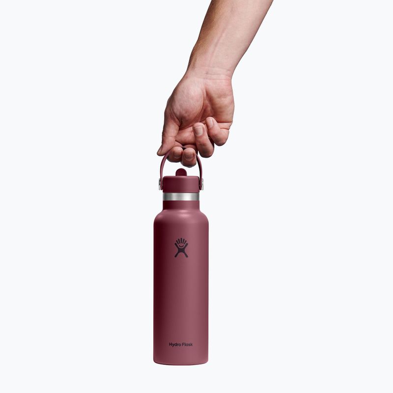 Thermal bottle Hydro Flask Standard Flex 621 ml burgundy 3