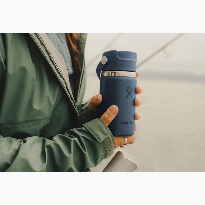 Thermal mug Hydro Flask Travel Mug Flip Sip 355 ml harbor blue 4