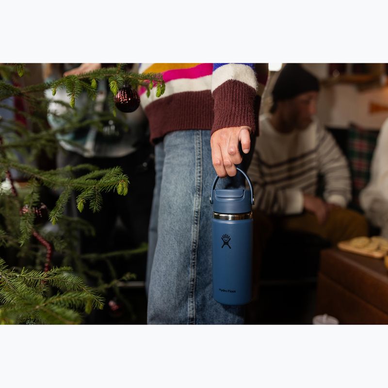 Thermal mug Hydro Flask Travel Mug Flip Sip 473 ml harbor blue 4