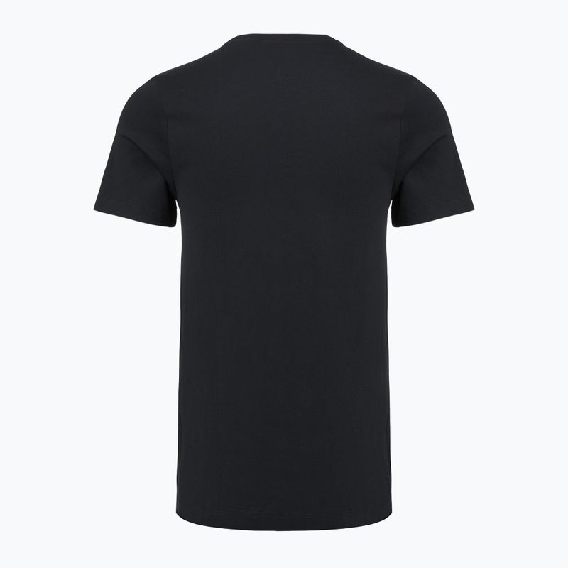 Men's training T-shirt Nike Boxing Disc DFC black/white 2