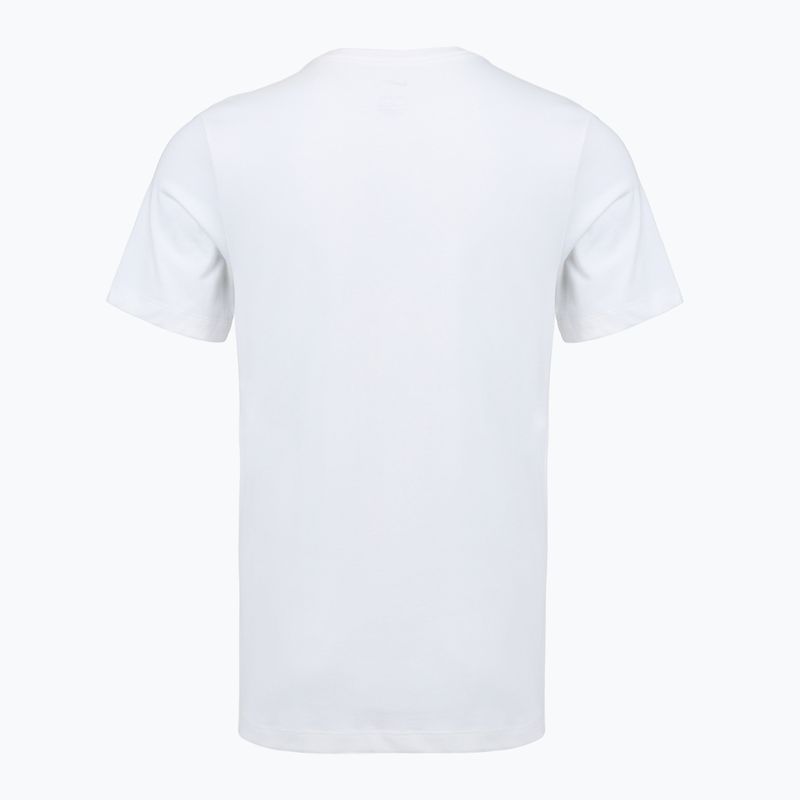 Men's training T-shirt Nike Boxing Disc DFC white/black 2