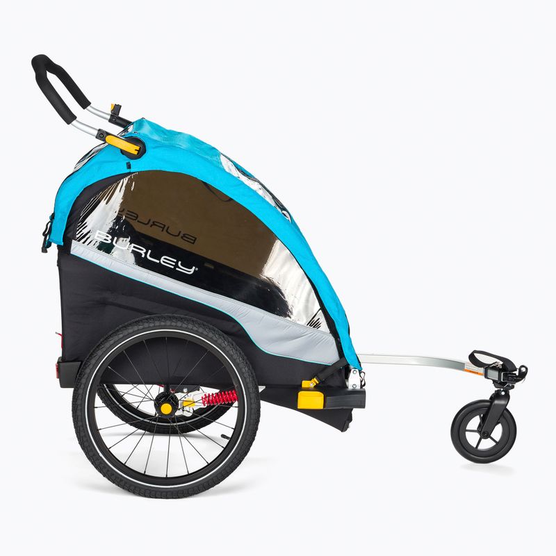 Burley D'Lite X Double bike trailer black BU-938101 2