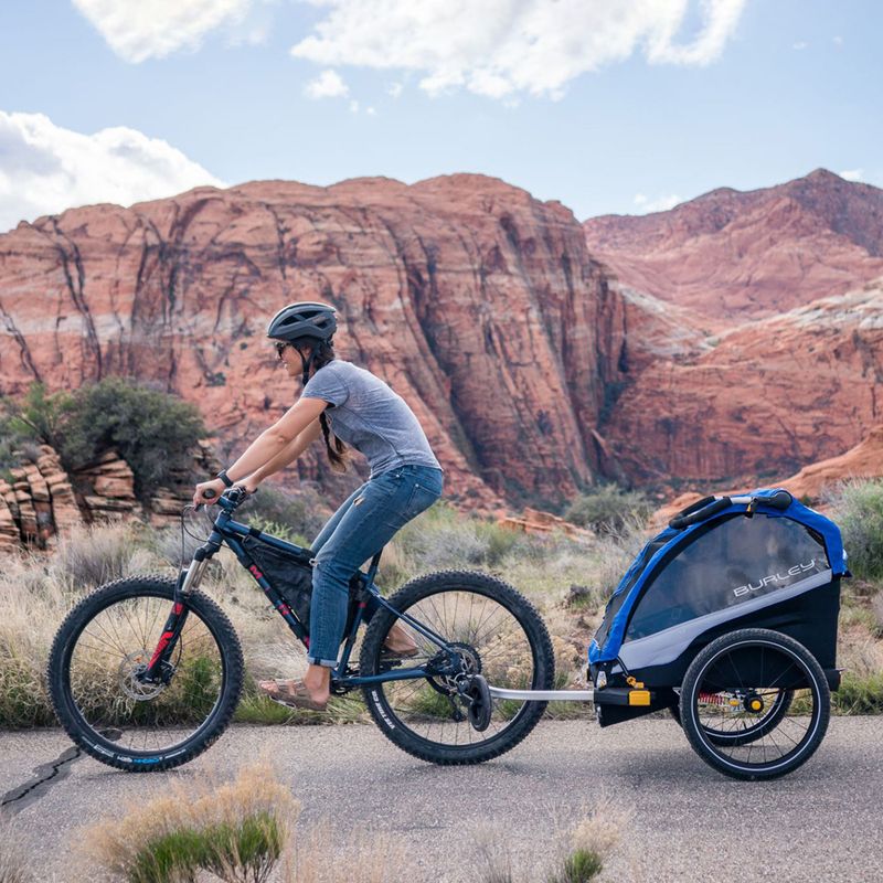 Burley D'Lite X Double bike trailer black BU-938101 13