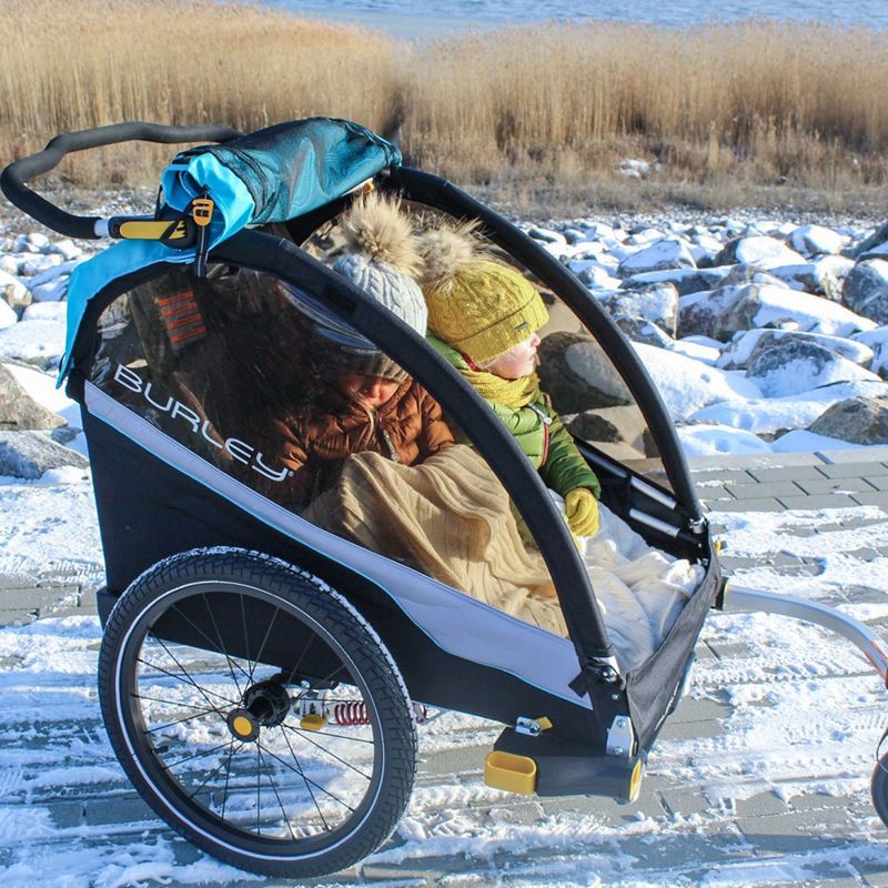 Burley D'Lite X Double bike trailer black BU-938101 17