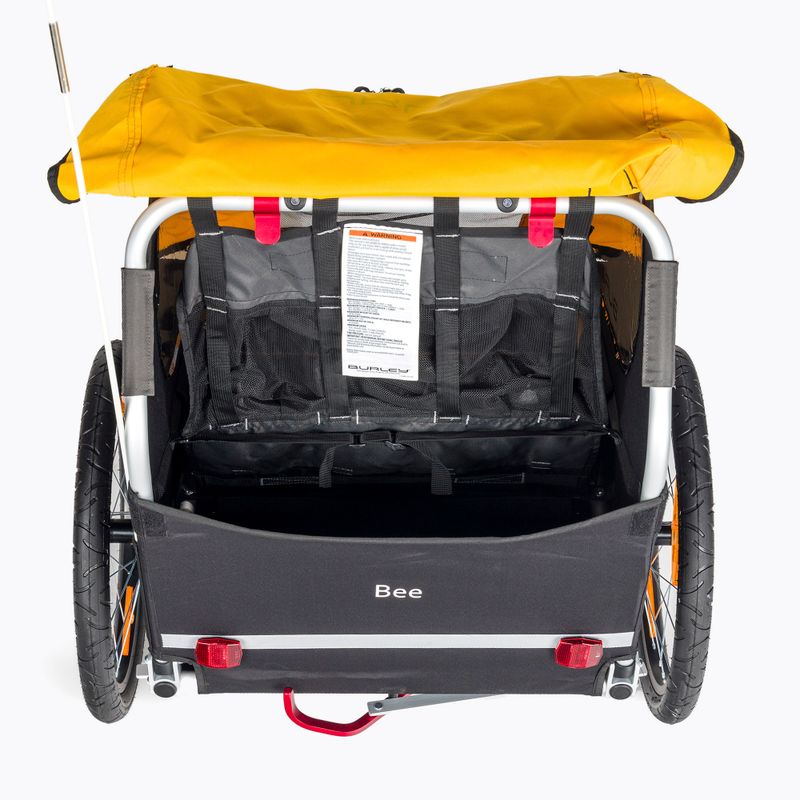 Burley Bee Double bicycle trailer yellow BU-946206 4