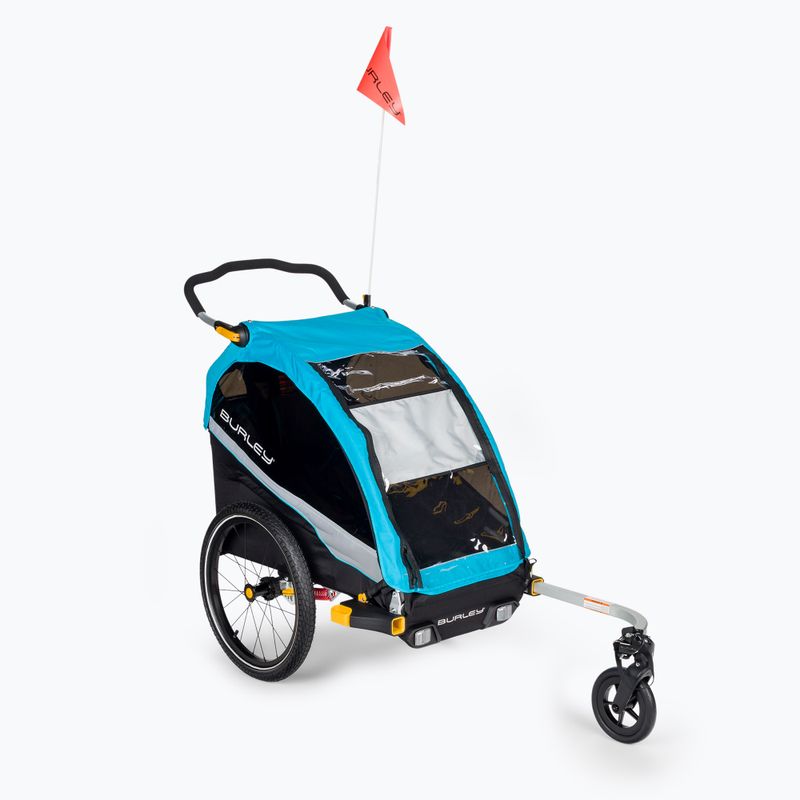 Burley D'Lite X Single bike trailer blue BU-938102