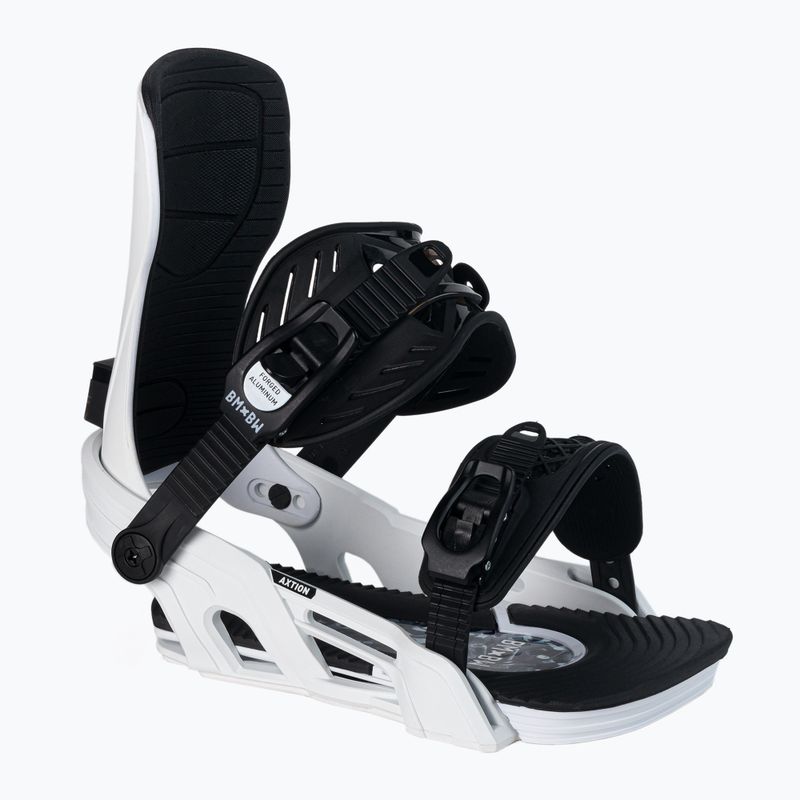 Snowboard bindings Bent Metal Axtion white 21BN002