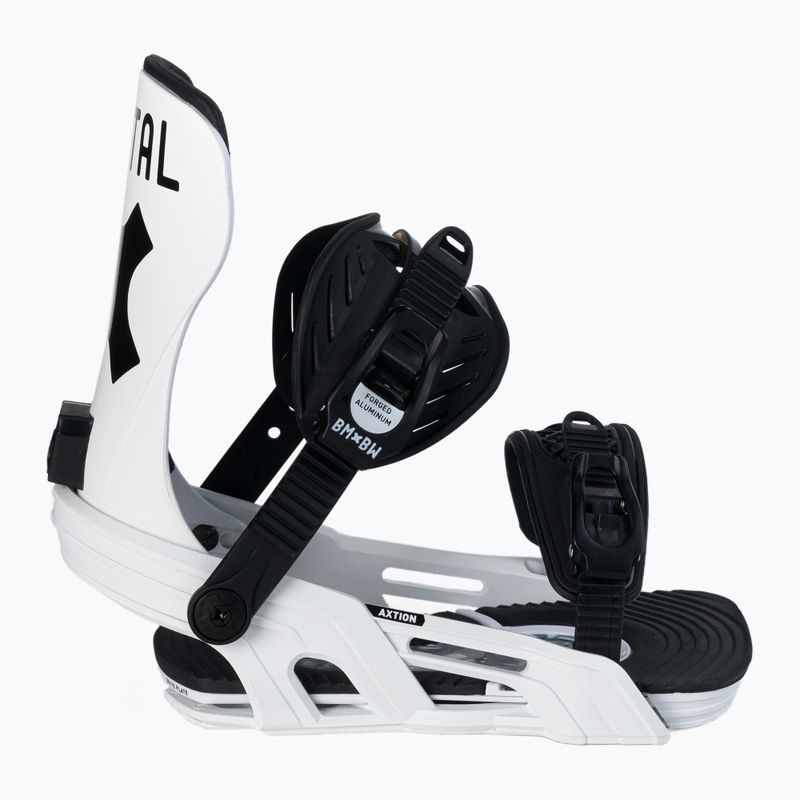 Snowboard bindings Bent Metal Axtion white 21BN002 2