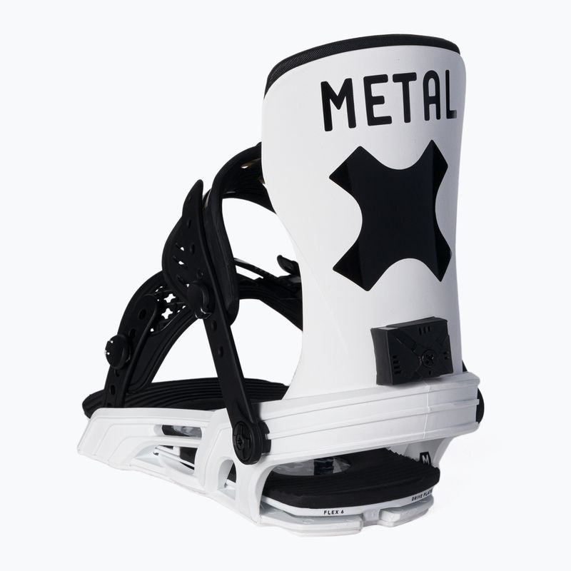 Snowboard bindings Bent Metal Axtion white 21BN002 4