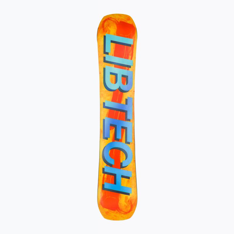 Snowboard Lib Tech Box Knife navy blue and orange 21SN038 4