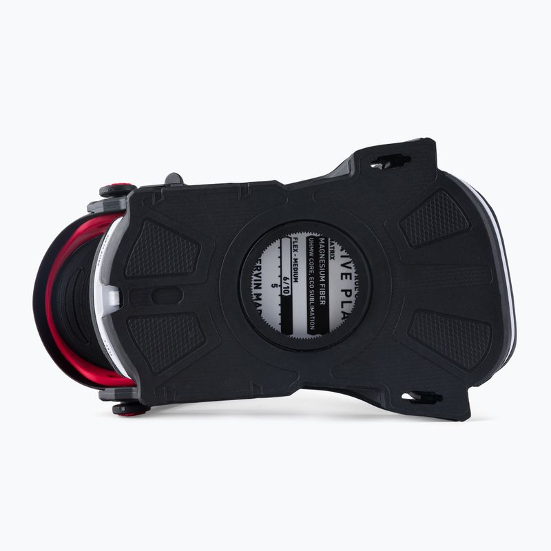 Ben Metal Transfer snowboard bindings black-red 22BN007-BKRED 4