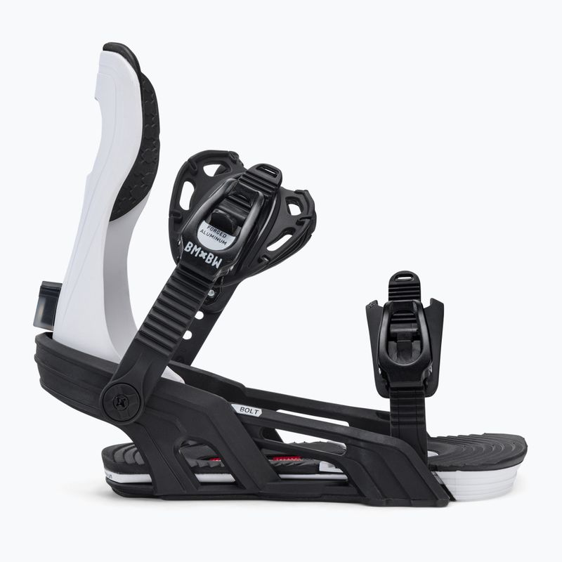 Snowboard Bindings Bent Metal Bolt White 2