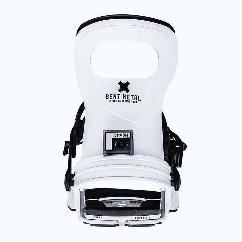 Snowboard Bindings Bent Metal Bolt White 7