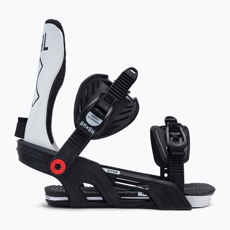 Snowboard bindings Bent Metal Axtion black/white 22BN004-BKWHT 2
