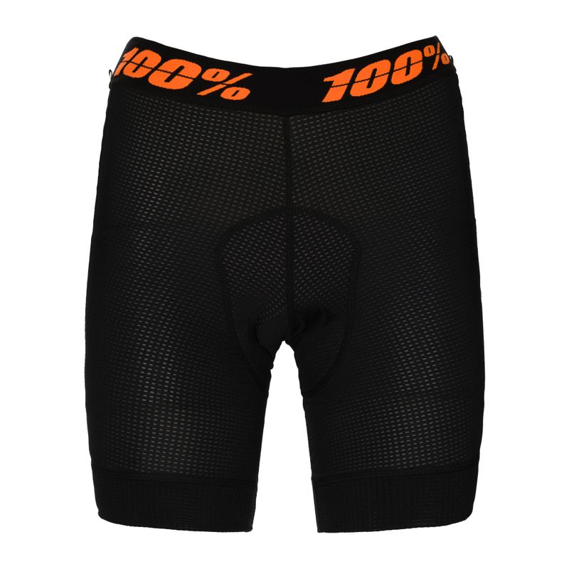 Women's cycling boxer shorts with liner 100% Crux Liner black STO-49902-001-10