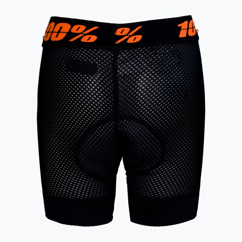 Children's cycling boxers 100% Crux Liner black STO-49903-001-22 2