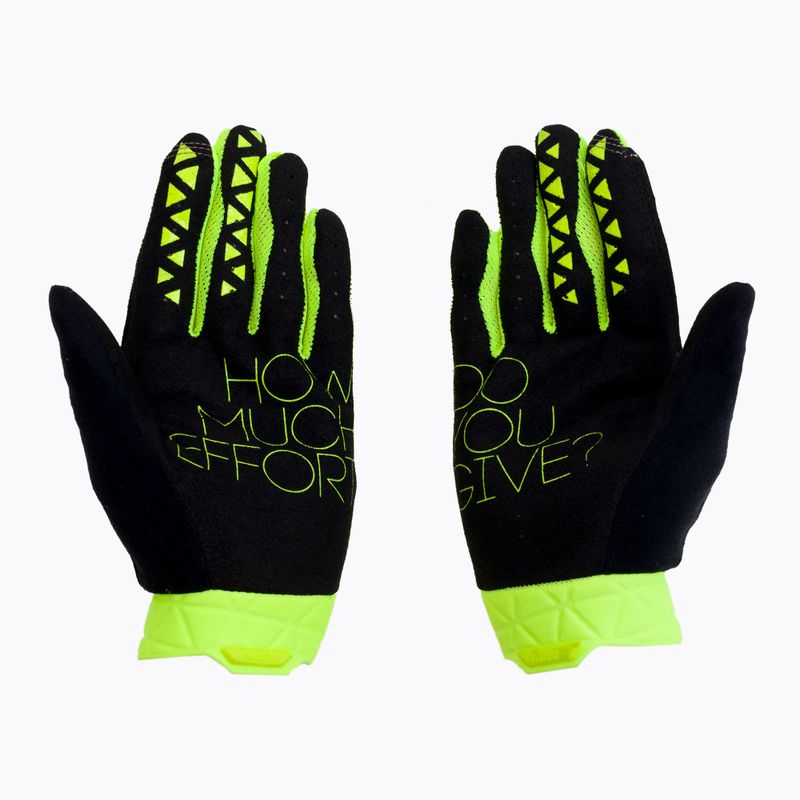 Cycling gloves 100% Geomatic yellow STO-10022-004 2