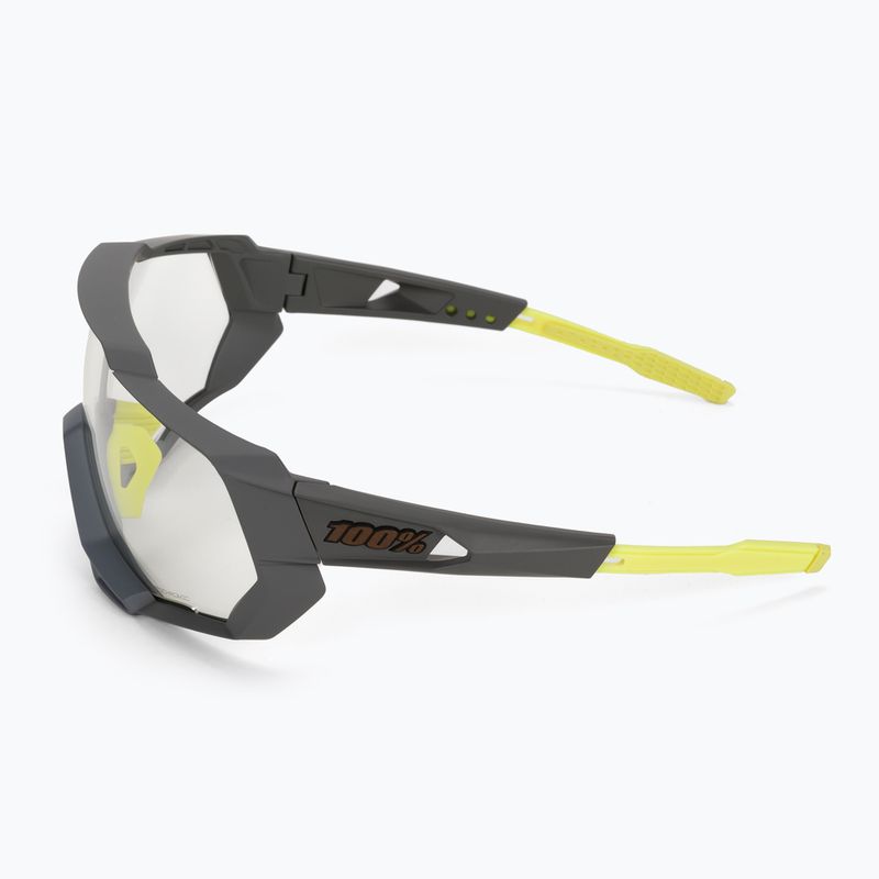 Cycling goggles 100% Speedtrap Photochromic Lens soft tact cool grey STO-61023-802-01 4