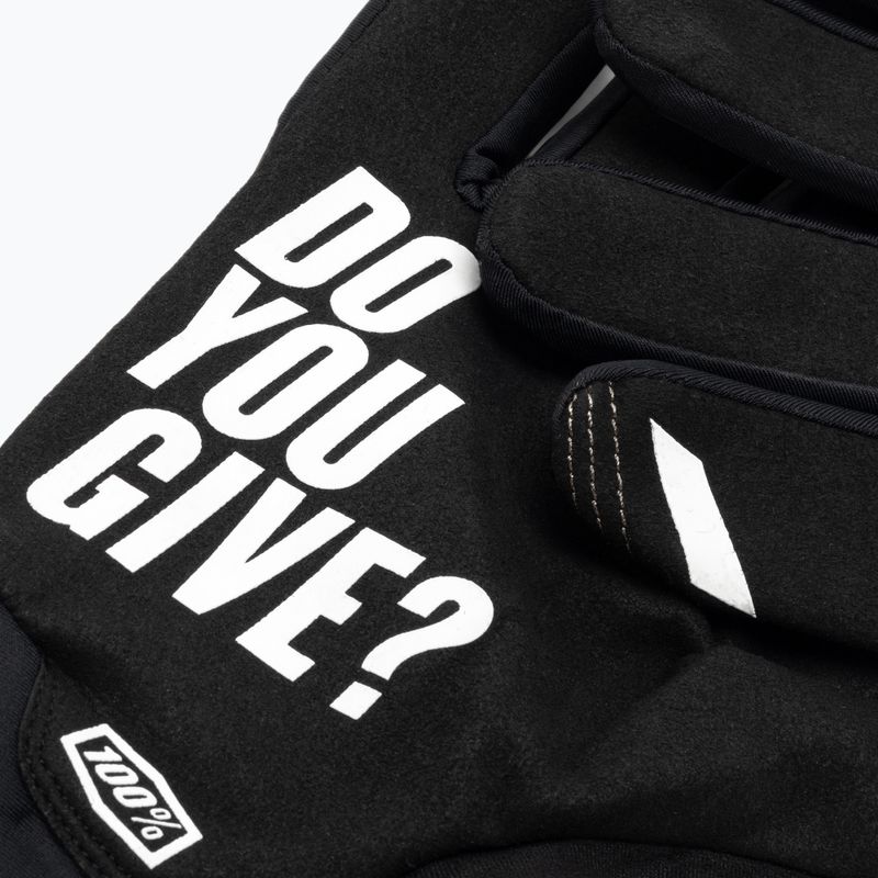 Cycling gloves 100% Brisker black 10003-00004 4