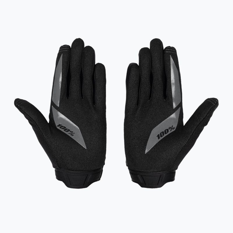 Women's cycling gloves 100% Ridecamp W black/charcoal 2