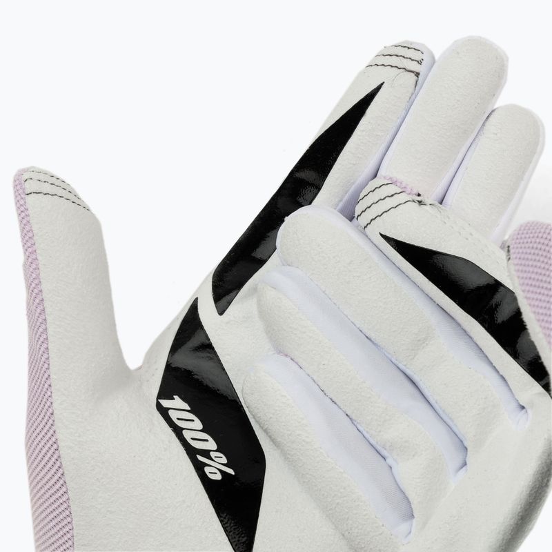 Women's cycling gloves 100% Ridecamp pink 10013-00011 4