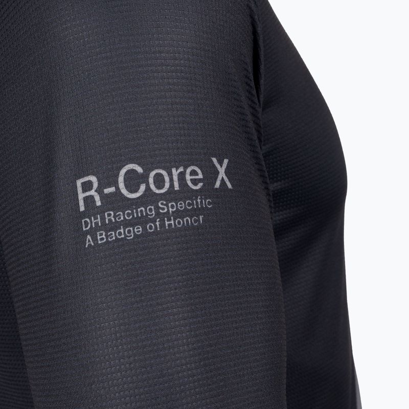 Men's cycling jersey 100% R-Core X LS black-grey STO-40000-00000 3