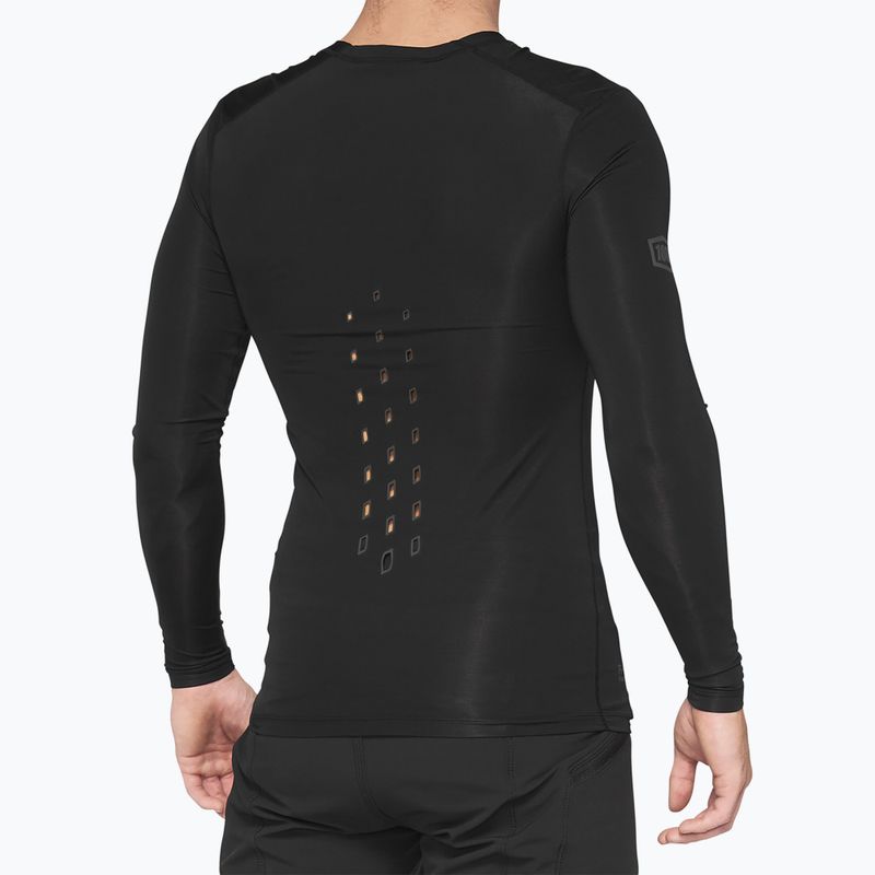 Men's cycling longsleeve 100% R-Core Concept black 3